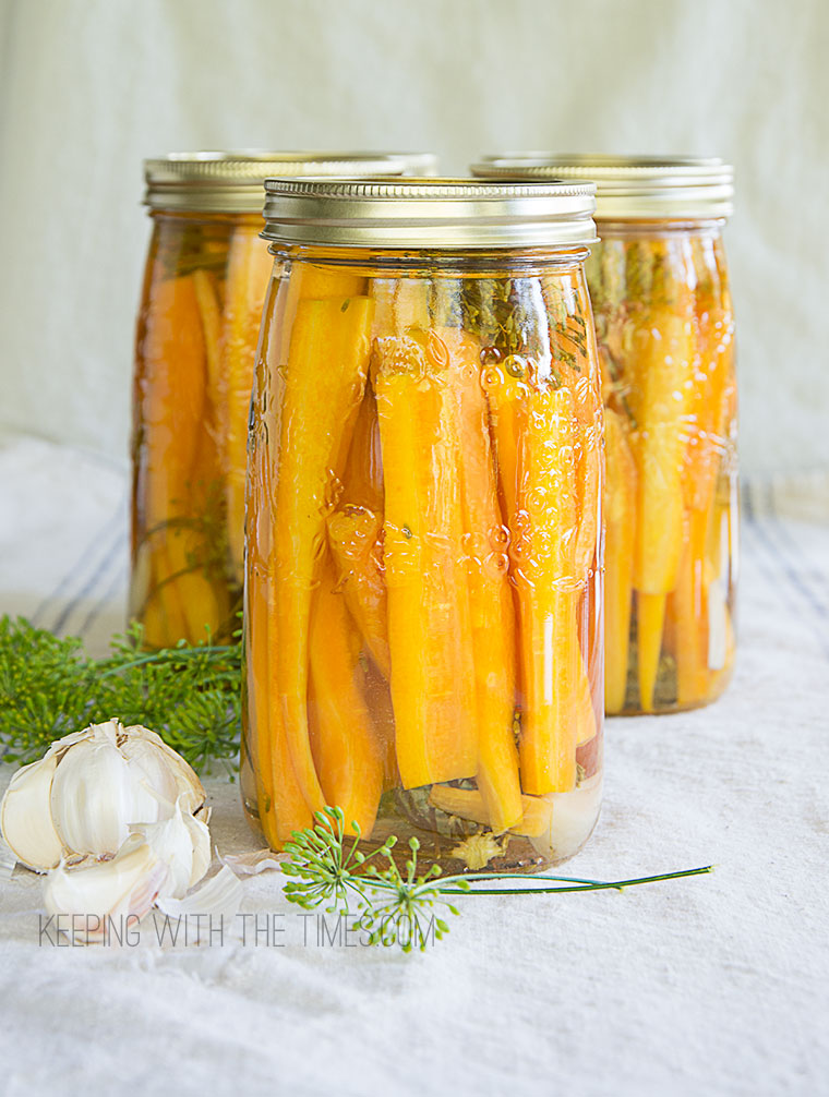 Dilled-Pickled Carrots