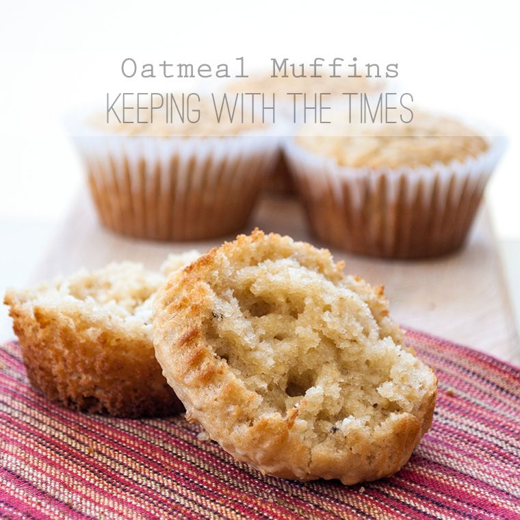 oatmeal muffins baking buttermilk