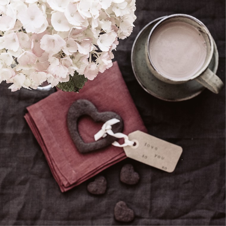 Chocolate Brownie Hearts, Keeping With the Times, Kim Klassen dot com, Food Styling Column