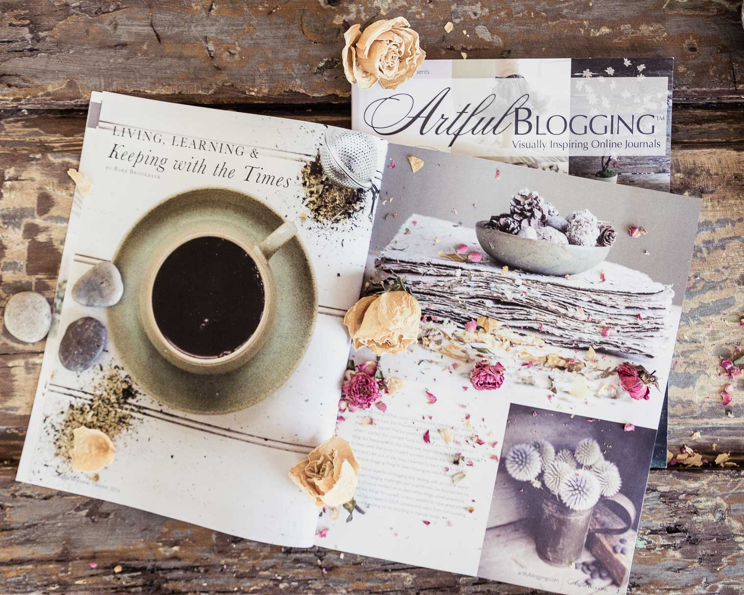 Artful Blogging Magazine, Barb Brookbank, Keeping With the Times, giveaway