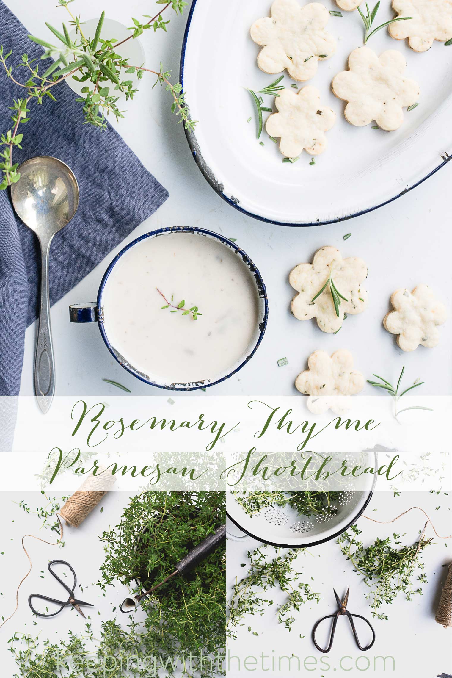 Rosemary Thyme Shortbread, Keeping With the Times