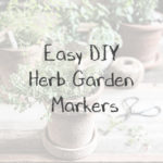 DIY Herb Garden Markers, Keeping With the Times