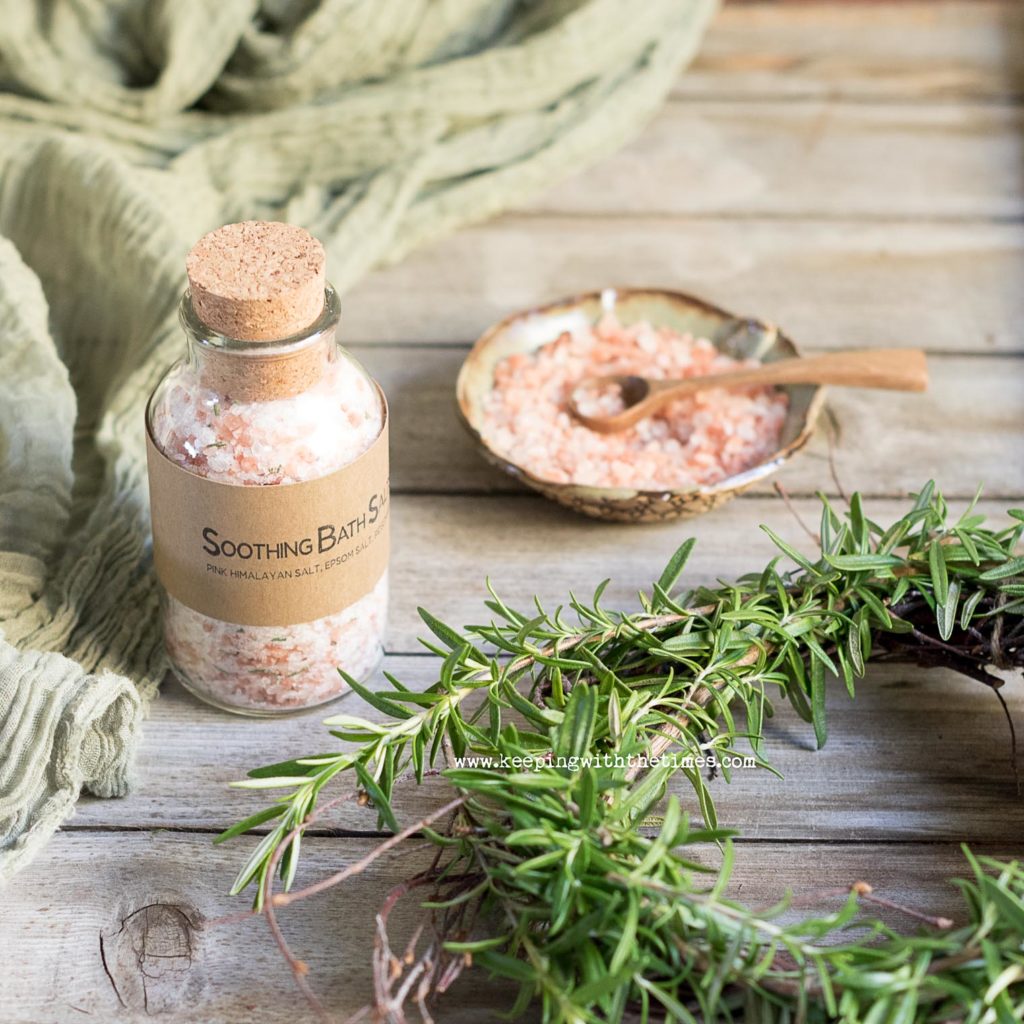 Bath Salts DIY and a Free Download - Keeping With The Times